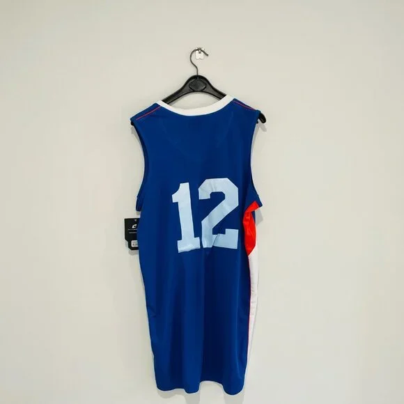 New York Knicks Blue w/ Orange NBA Jersey Size M - Picture 9 of 13